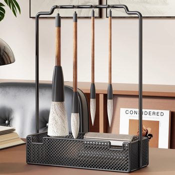 Držiak na kaligrafické štetce a viacúčelový regál na skladovanie (Materiál: vysokokvalitný kov; Značka: Evesigar/isi home; Model: 2272695021122093312)