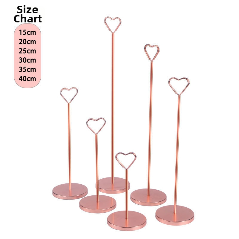 Suport metalic pentru carduri de așezare la nuntă, masă de bufet; design geometric cu un singur strat; capacitate 50 carduri; personalizare disponibilă