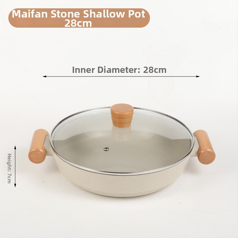 Sword dvojvrstvový hliníkový parník s skleneným viečkom, model 804, hĺbka 7 cm, nepriľnavý povrch