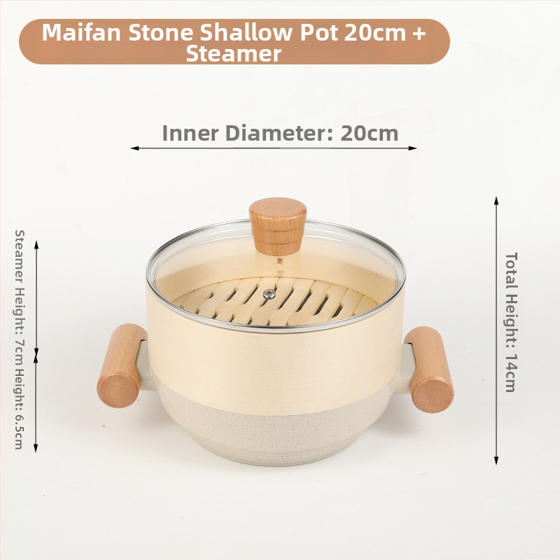 Sword dvojvrstvový hliníkový parník s skleneným viečkom, model 804, hĺbka 7 cm, nepriľnavý povrch