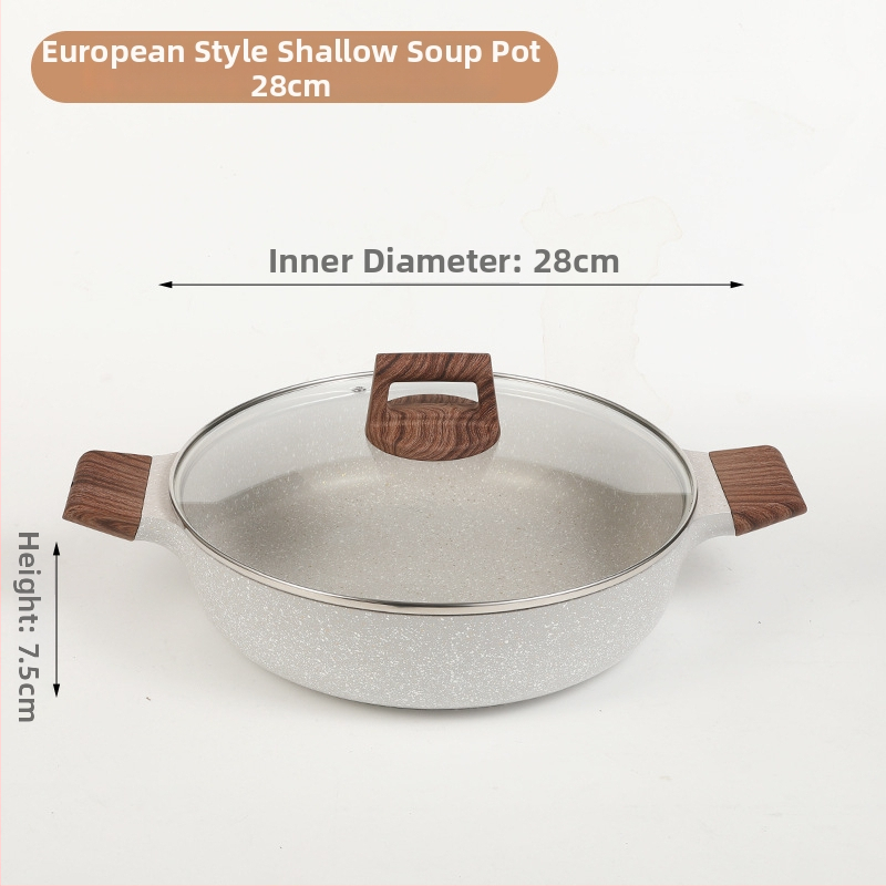 Sword dvojvrstvový hliníkový parník s skleneným viečkom, model 804, hĺbka 7 cm, nepriľnavý povrch