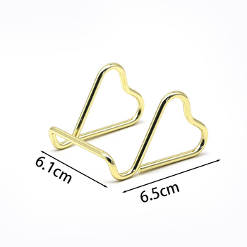 Suport metal pentru telefon și carduri de vizită pe birou – universal, multifuncțional, design creativ, antișoc