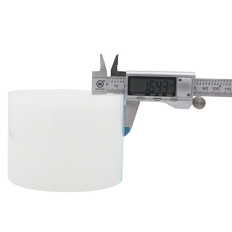 PE φιλμ καθαρισμού οθόνης για κινητά και υπολογιστές — υψηλή διαφάνεια, πάχος 6 Silk, ακρυλική κόλλα, πυρήνας από καουτσούκ, μήκος 60 m