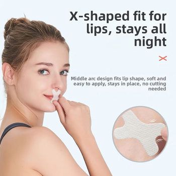 Detská páska na uzatvorenie úst pri spánku – páska na spanie s anti-snapping, bezpečný materiál, uvedená 2022