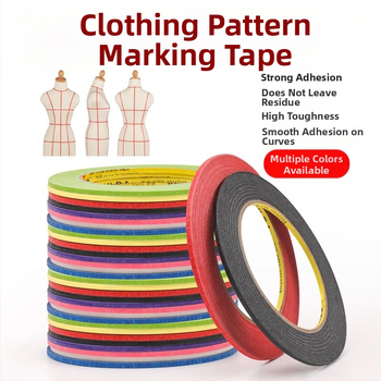 Páska na polohovanie odevných rekvizít — zvislá značka pre tvorbu vzorov, verzia s maskovacím papierom, Základný materiál: Beauty Mark, Značka Benyida, Pôvod: Shenzhen