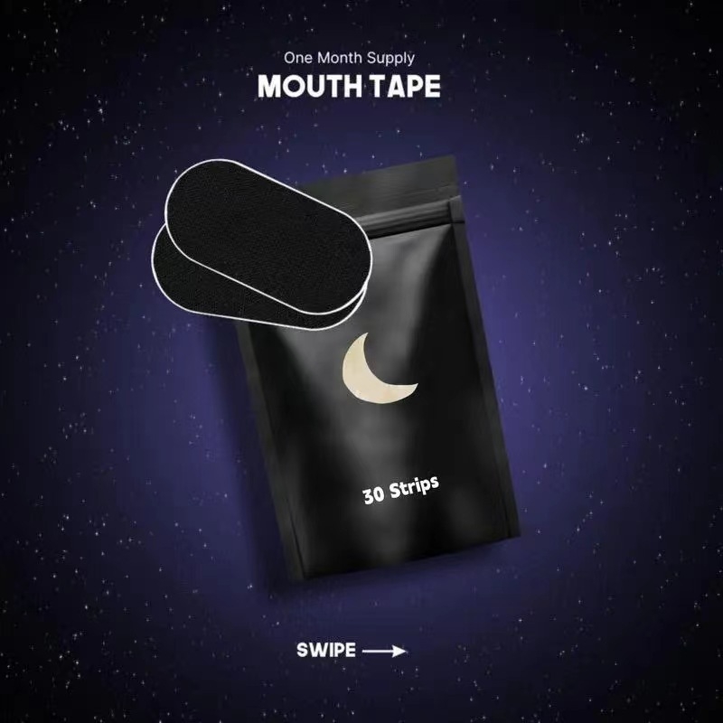 Sea World rugalmas zárt-száj alvó tape, rugalmas anyag, könnyed luxus stílus, légzés-korrekció, csökkenti a horkolást és megakadályozza a szájszárny nyitását