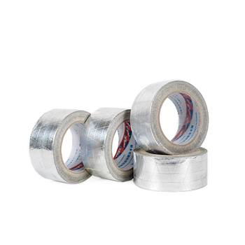 Ενισχυμένη ταινία αλουμινένιου φιλμ για ηλεκτρονικά, ψυγεία και σφράγιση σωληνώσεων · Πάχος 0,15 mm, υπόβαθρο αλουμινένιο φιλμ · μακροπρόθεσμη αντοχή στη θερμοκρασία 60°C, βραχυπρόθεσμη 80°C · μάρκα Liangwang