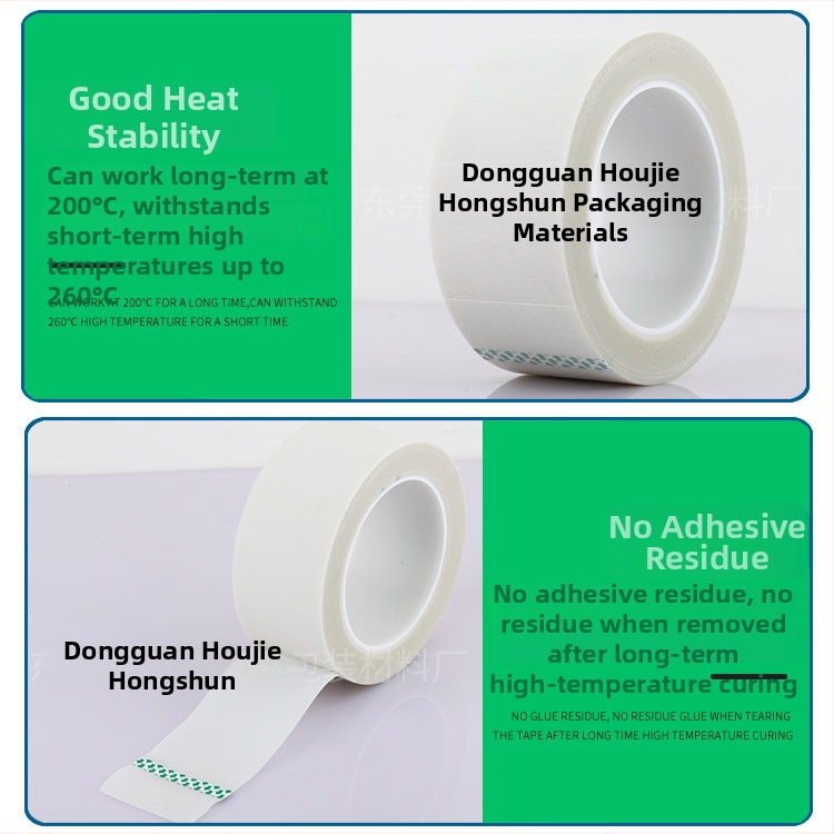Üvegszövetszalag magas hőmérsékletű, egyoldalú önzáró szigetelőszalag, szilikon ragasztóval, 0,19–0,2 mm vastagság, 200–300°C hőmérséklet-tartomány, Class H motorok és transzformátor tekercs vezetékekhez