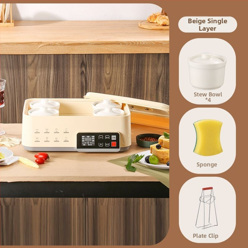 Elektrický parný hrniec, objem 6–8 l, jednovrstvový dizajn, 3C certifikát