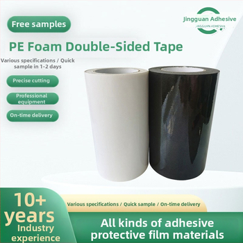 Crystal Crown PE pena obojstranná lepiaca páska pre elektronickú výrobu, odolnosť voči 110°C