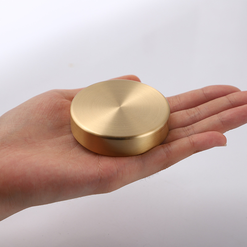 Kružni papirni uteg od bakra, model Round paperweight, pogodan za darove za vjenčanje, rođendan, festivale i useljenje
