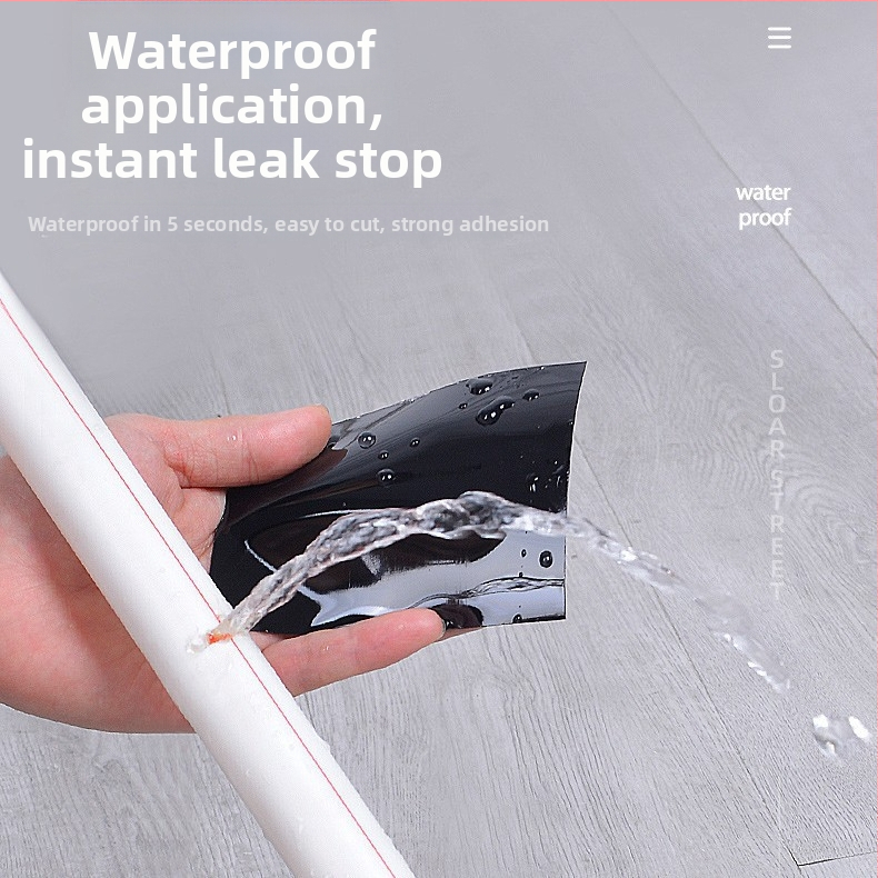 PVC vodotesná tesniaca páska na potrubia, hrúbka 0,5 mm, naliehavá oprava úniku