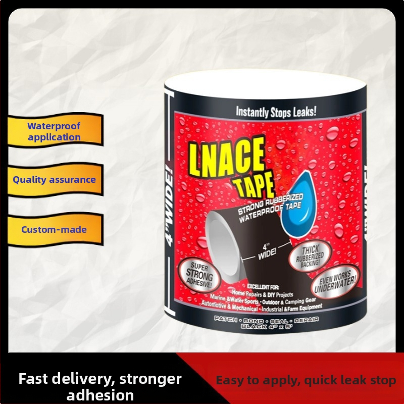 PVC vodotesná tesniaca páska na potrubia, hrúbka 0,5 mm, naliehavá oprava úniku