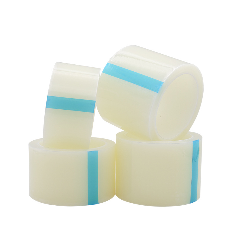 PE лента за почистване на прах за екрани, прозрачно, акрилно лепило, средна адхезия, гумено ядро, за екрани на мобилни телефони и лаптопи