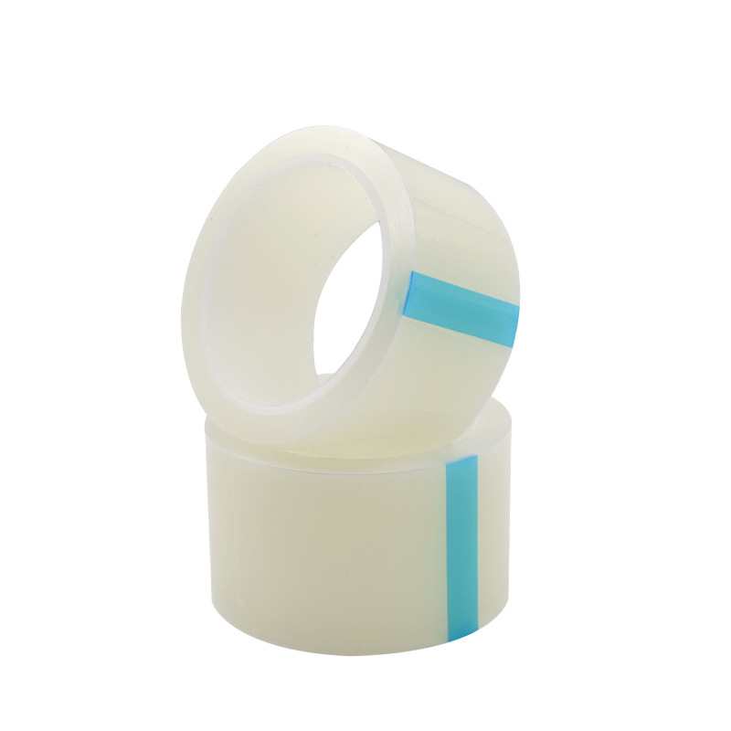 PE лента за почистване на прах за екрани, прозрачно, акрилно лепило, средна адхезия, гумено ядро, за екрани на мобилни телефони и лаптопи