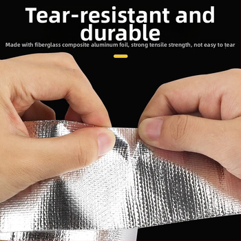 Obal vzduchovodu klimatizácie — sklenená tkanina s hliníkovou fóliou, značka Ben Yida, štýl moderný minimalistický, výroba polo ručná a polo mechanická