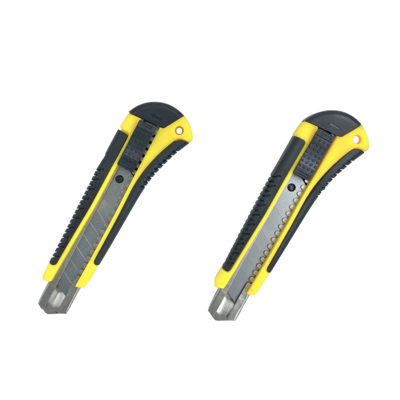 JHAO 18 mm umjetnički rezni nož, oštrica 0,6 mm debljine, širina 18 mm, duljina 100 mm, materijal plastika + metal