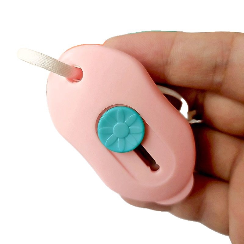 Mini prijenosni teleskopni nož za otvaranje kutija – ovalna oštrica, školski uredski nož