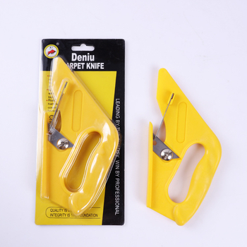 Deniu 8001 nož za rezanje tepiha i tapeta — visoko ugljično čelično + plastika, oštrica 0.3×18×55 mm, težina 150 g