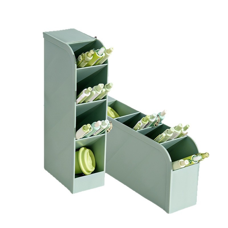 Zi Yi nagibni držač za markere – pravokutni stolni organizator od smole, model ZL30561