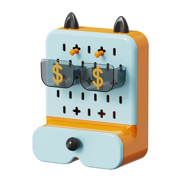 Stolna kutija za pohranu s pretincima; držač olovaka i organizator za šminku i ruževe; materijal: plast HIPS+PET; model 3004; kapacitet 3 L