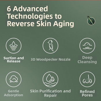 Zariadenie na domáce odsávanie čiernych škvŕn — čistenie pórov, model MRC7, značka Clouds are beautiful, uvedené na trh v roku 2023, 3-stupňové nastavenie