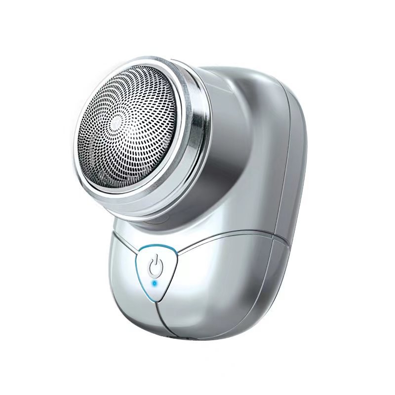 Električni brijač s šestoreznom rotirajućom glavom, USB punjenje, bez četkasti motor, ugrađena baterija 500–800 mAh, radno vrijeme oko 60 minuta