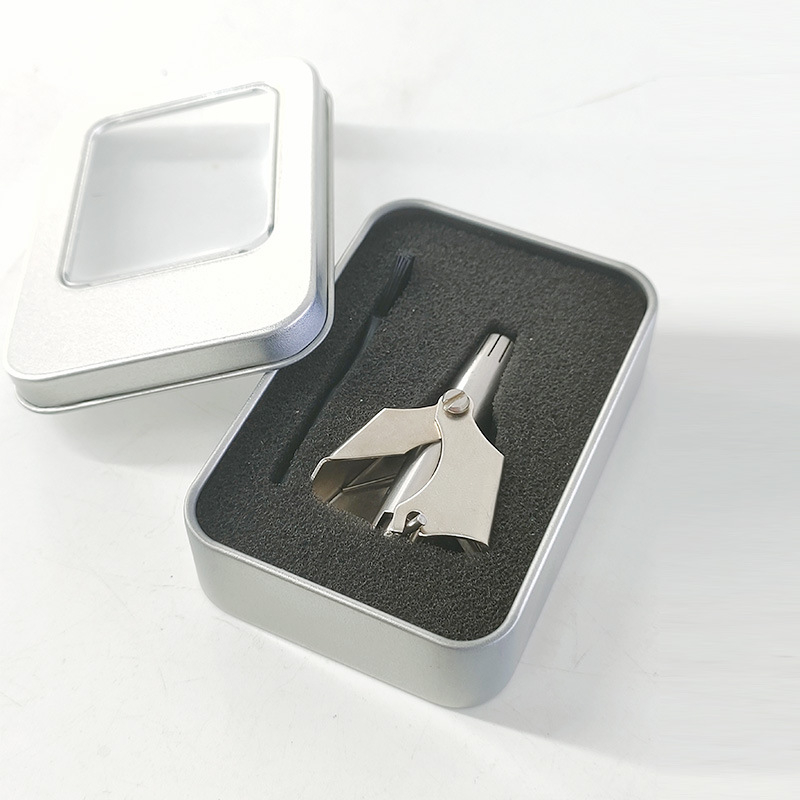 Trimer za nosne dlačice, nehrđajući čelik, punjiv, potpuno periv, 25 g