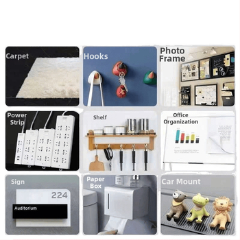 Magic Nano dvojstranná páska, priehľadná, vysoká viskozita pre pripevnenie na stenu; Materiál: Other; Import: No; Kategória produktu: Suction cup hook