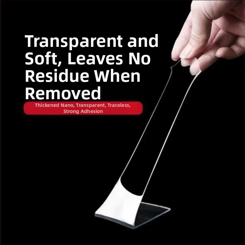 Magic Nano dvojstranná páska, priehľadná, vysoká viskozita pre pripevnenie na stenu; Materiál: Other; Import: No; Kategória produktu: Suction cup hook