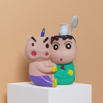 Držač olovaka - Kreativan sladak Xiaoxin, vinil, okrugli oblik, model 012, spreman za poklon