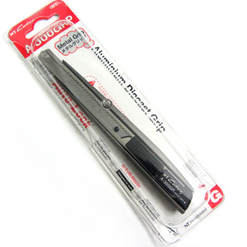 NT nož s potpuno metalnom drškom A-300GRP — oštrica 3.1 × 9 × 72 mm, težina 36 g