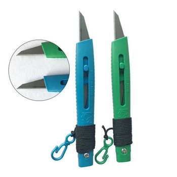 Siguran nož za otklanjanje otpuštanja plastičnih dijelova, model 1901, konstrukcija od željeza/plastike