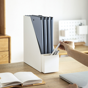 Zidni organizator za stol – ABS plast, 0,5 L, otvoreni vrh, za pisala i kozmetiku