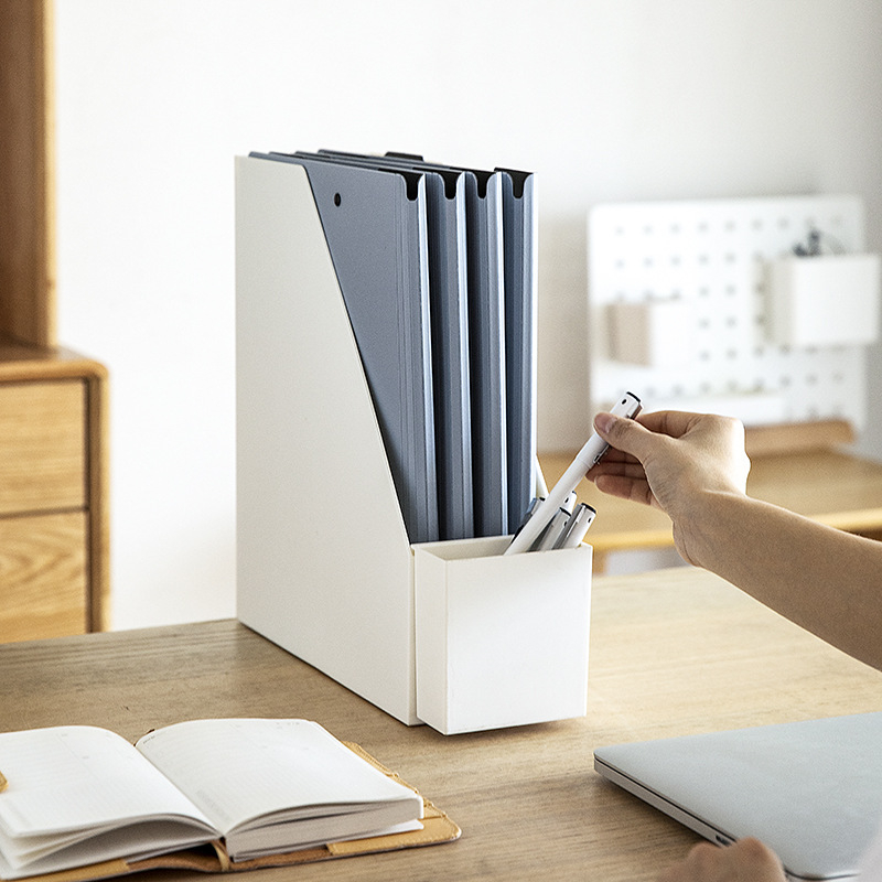 Zidni organizator za stol – ABS plast, 0,5 L, otvoreni vrh, za pisala i kozmetiku