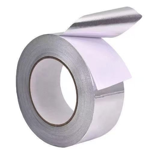 Traka za brtvljenje cijevi od aluminijske folije s toplim topljivim ljepilom, debljine 0,12 mm, raspon temperature 0–70 °C, za cijevi