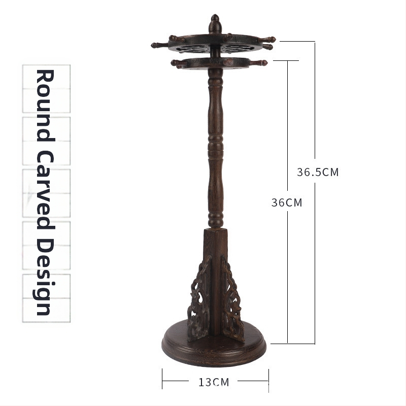 Držiak na štetce a zavesný držiteľ na pero – Materiál: Chicken Wing Wood, Model: Longevity Dragon Double Phoenix Disc, Na kaligrafiu