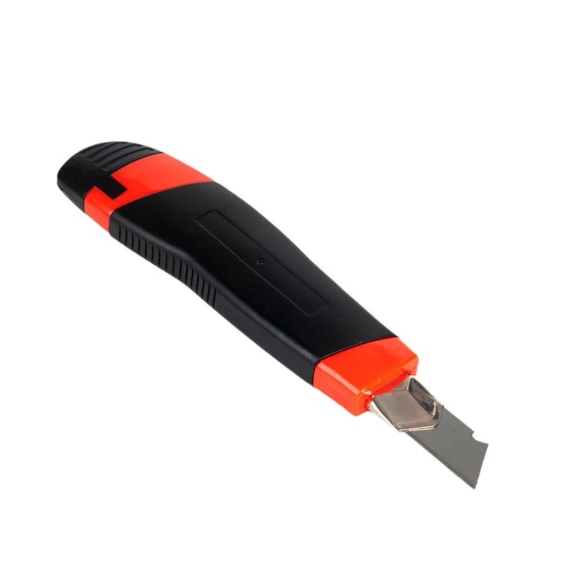 Industrijska razina nož za rezanje papira s premazom ljepila i protukliznom ručkom, model YL-S286, konstrukcija od plastike/PS/ABS/karbonska čelika, oštrica debljine 0,5 mm