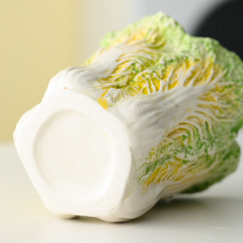 Keramički držač za olovku u obliku kupusa – pohrana četkica za šminku, prilagodba logotipa, poklon