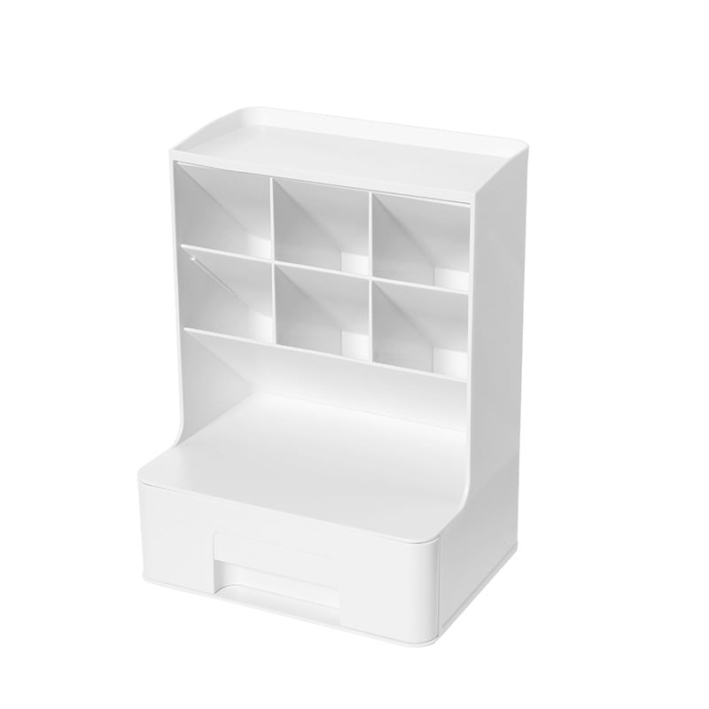 Organizator za stol s odjeljcima, plast (HIPS+PS), kapacitet 1 L, za uredski pribor