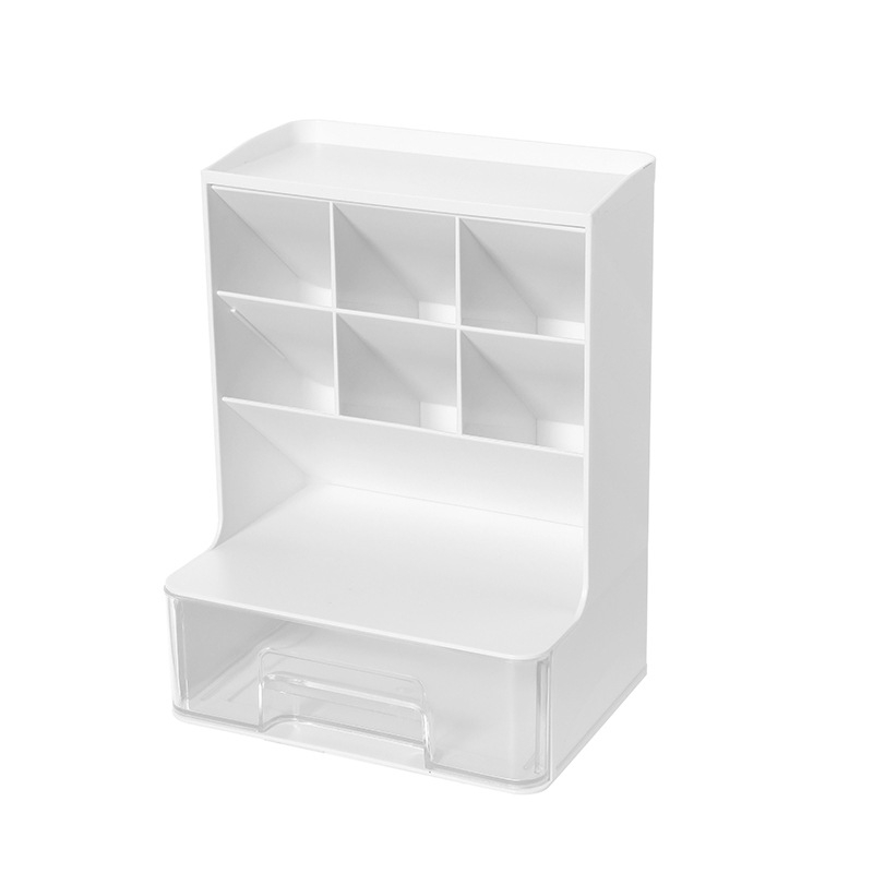 Organizator za stol s odjeljcima, plast (HIPS+PS), kapacitet 1 L, za uredski pribor