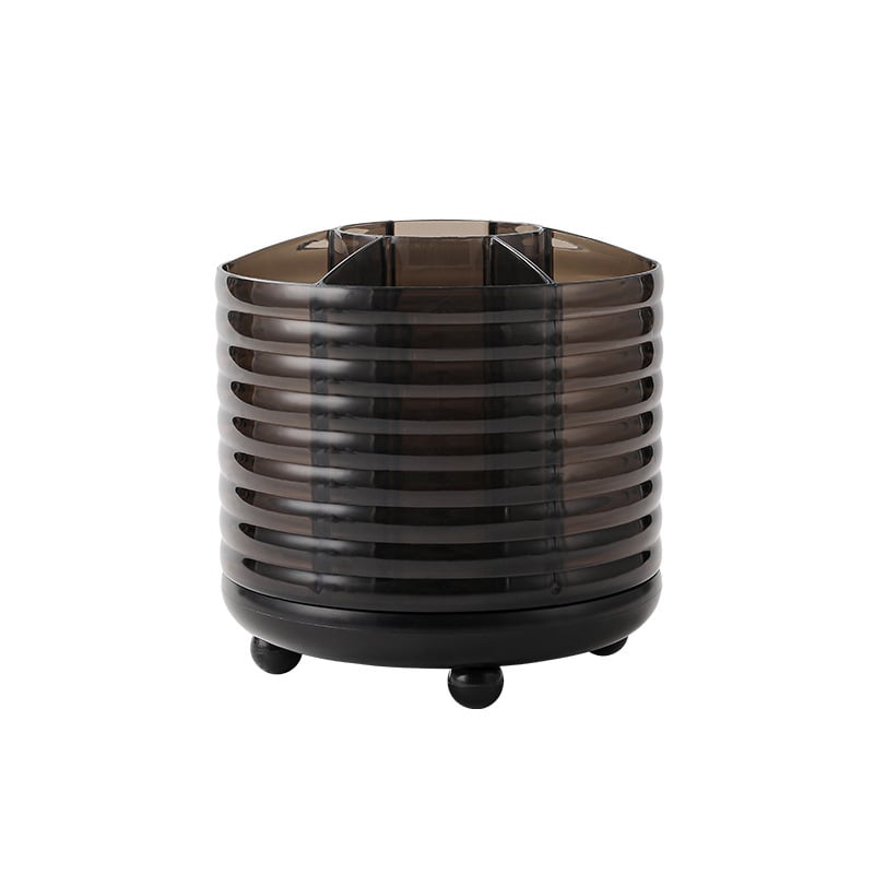 Evening Wind Rotirajući kozmetički organizator kutija, od PP plastike, kapacitet 12L, organizator za četke za šminku