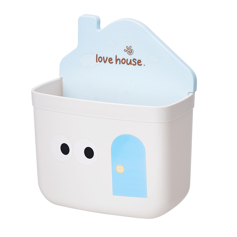 Kutija za skladištenje na radnom stolu - Plastika, 2 L kapaciteta, Višenamjenski organizator za daljinske upravljače, uredski pribor, mobitele i kozmetiku