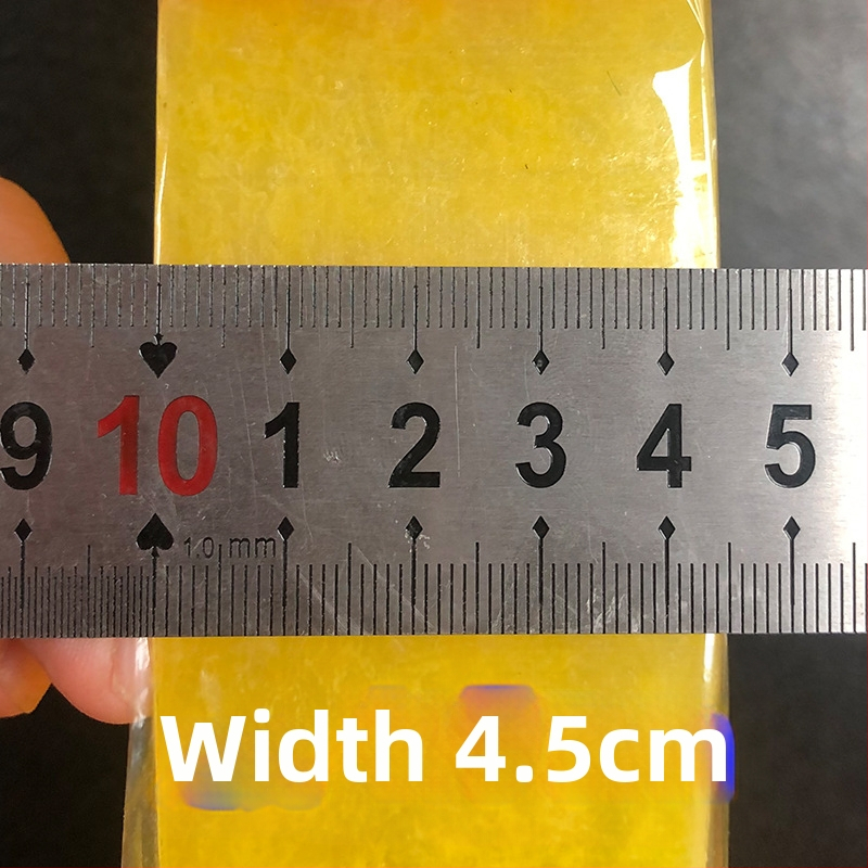 Csomagoló szalag 52 µm vastagság, BOPP film, 0–60°C tartomány, nyomásérzékeny ragasztó, magas viszkozitás