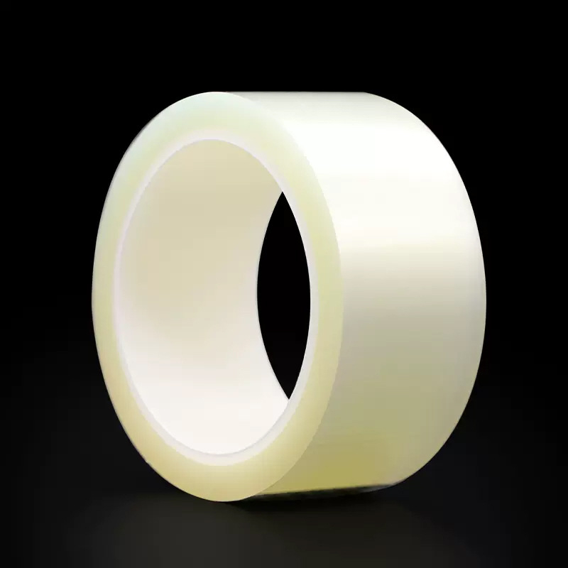 Bandă PET pentru măști fără urme, seria Traceless tape, adeziv acrilic, grosime 0,06 mm, rezistență la temperaturi -20°C până la 120°C