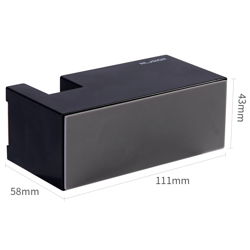 Deli NS121 Szalagadagoló csúszásmentes talppal — ABS gyanta, modell NS121, nettó súly 300 g, szalag szélesség legfeljebb 18 mm