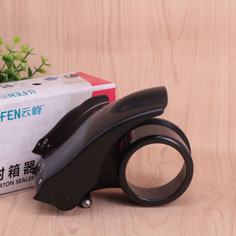 Yunfeng 9084 stroj za zatvaranje kutija; materijal: plastika; širina trake do 60 mm; promjer osi trake 50–60 mm; neto težina 0,14 kg