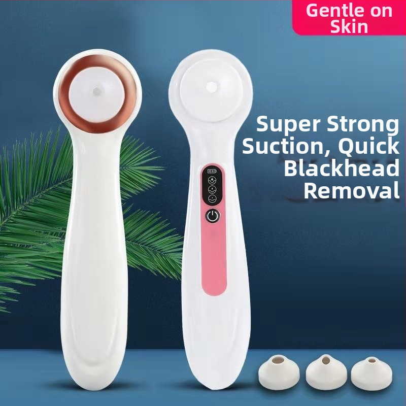 Устройство за вакуумно извличане на черни точки за домашна употреба, модел 008, три нива на интензивност, почистване на кожа и пори