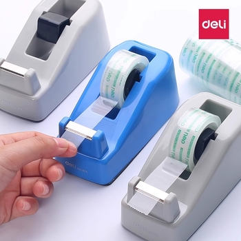 Deli 811 suport pentru bandă, carcasă din plastic, pentru benzi lățime până la 20 mm, greutate netă 340 g