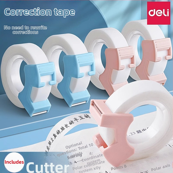 Deli kancelárska páska, neviditeľná lepiaca páska, model 30112, na opravu nesprávnych odpovedí